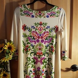 Vintage design London Times dress